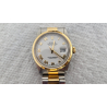 Rolex Datejust 36 mm 16203 Two Tone Stainless Steel &18k Gold Bracelet & bezel White Roman Dial