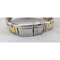 Rolex Datejust 36 mm 16203 Two Tone Stainless Steel &18k Gold Bracelet & bezel White Roman Dial